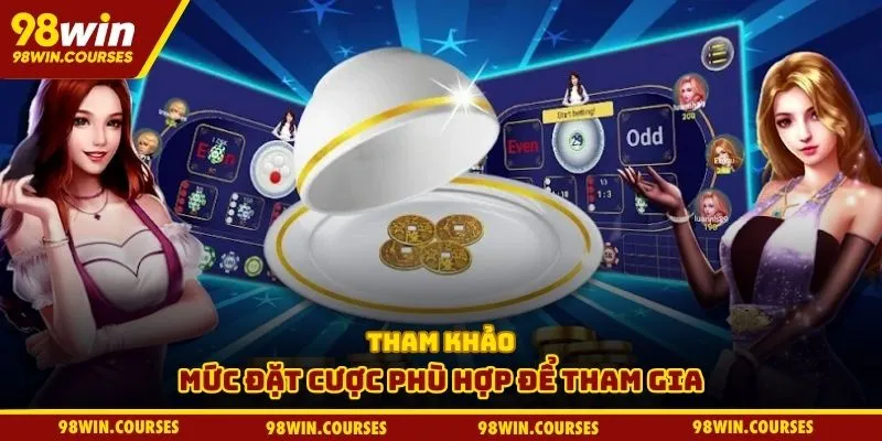 Tham khảo mức đặt cược phù hợp để tham gia