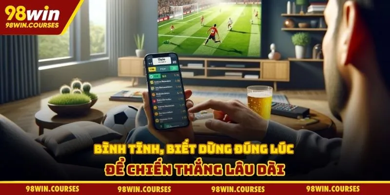 Bình tĩnh, biết dừng đúng lúc để chiến thắng lâu dài