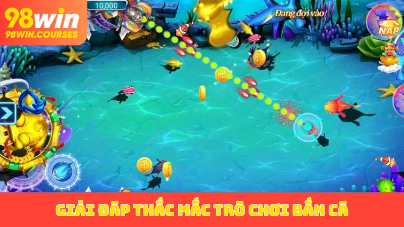 Giải đáp thắc mắc trò chơi bắn cá