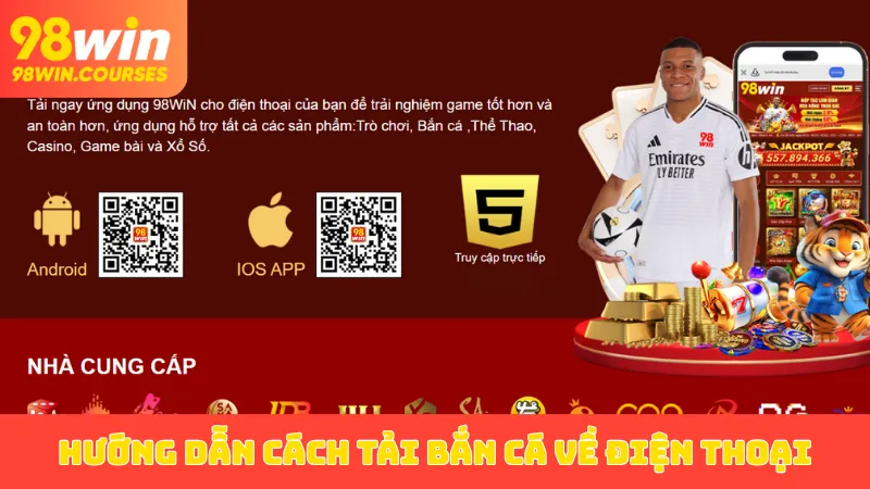 Hướng dẫn cách tải bắn cá về điện thoại